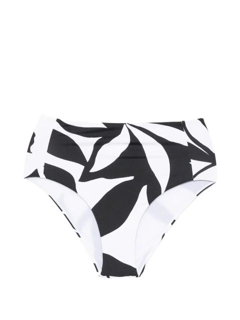 Max Mara Stilla floral high-waisted bikini bottoms - White - zdjęcie produktu nr 1
