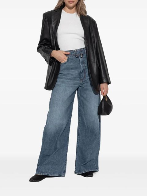 Sportmax belted jeans - Blue