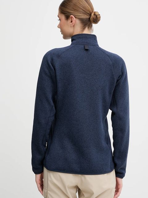 Haglöfs bluza outdoorowa Risberg damska kolor granatowy gładka 607384 - zdjęcie produktu nr 2