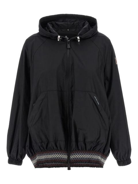 Moncler Grenoble Samedans Jacket mesh-trimmed jacket - Black - zdjęcie produktu nr 1