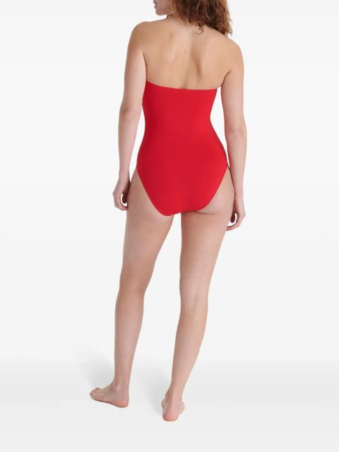 ERES Cassiopee bustier swimsuit - Red