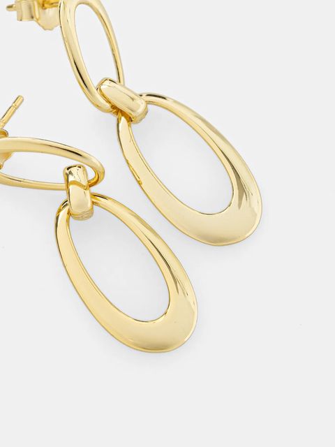 Answear.LAB kolczyki srebrne pozłacane - zdjęcie produktu nr 1