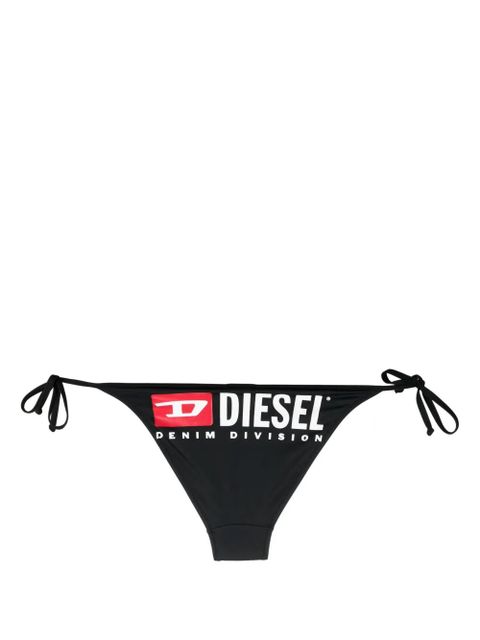 Diesel Bfpn-Brigittes logo-print bikini briefs - Black