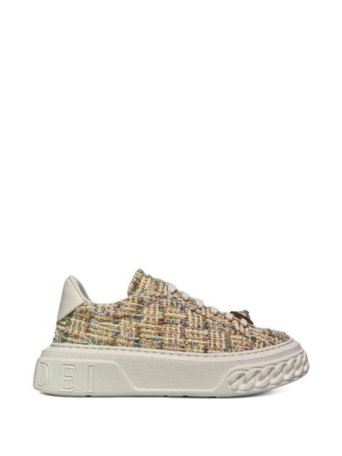 Casadei embellished platform trainers - Neutrals - zdjęcie produktu nr 1