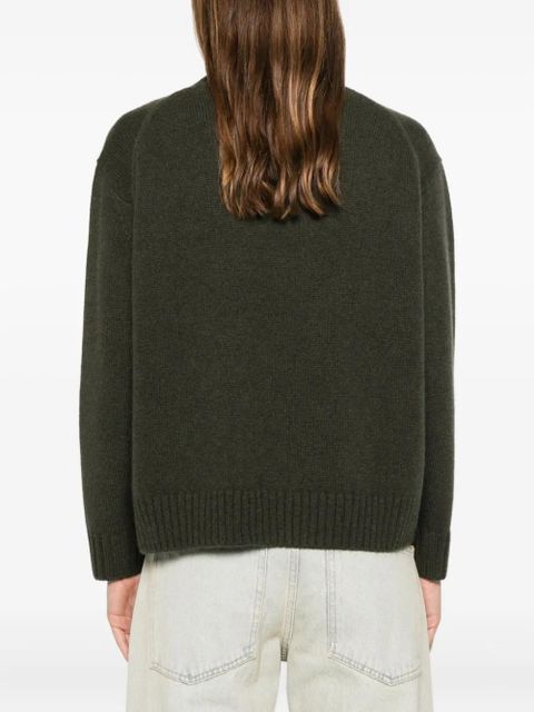 Ba&Sh Cesnik cashmere jumper - Green - zdjęcie produktu nr 2