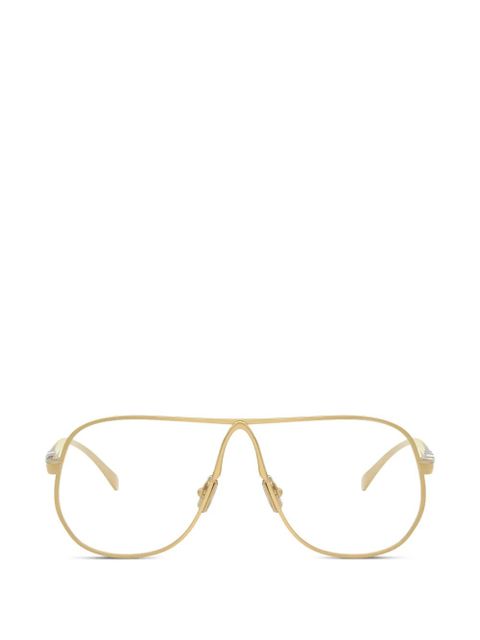 Miu Miu Eyewear pilot-frame sunglasses - Gold - zdjęcie produktu nr 1