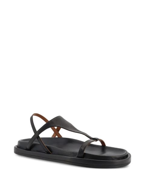 ATP Atelier Ultimo T-strap sandals - Black - zdjęcie produktu nr 2