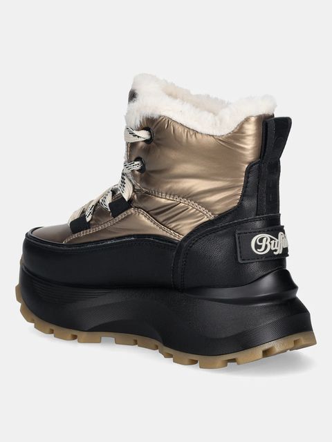 Buffalo śniegowce Manhatten Lace Up Puffed kolor złoty 1622622-GLD