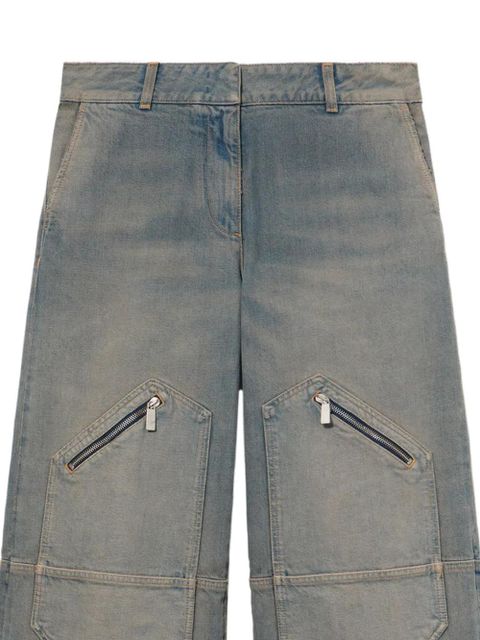 Off-White zip-pocket jeans - Blue - zdjęcie produktu nr 2