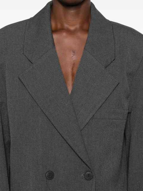 Eleh double-breasted blazer - Grey
