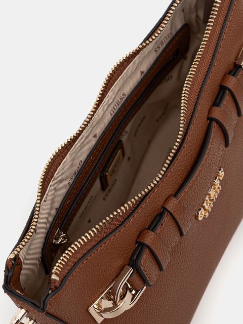 Guess torebka GREGORIA kolor brązowy HWBG85 46170