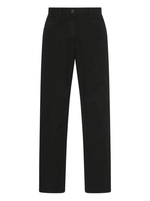 The Row logo-patch jeans - Black - zdjęcie produktu nr 1