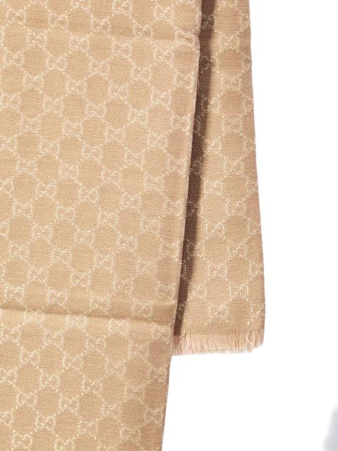 Gucci fringed-detail shawl - Neutrals - zdjęcie produktu nr 2