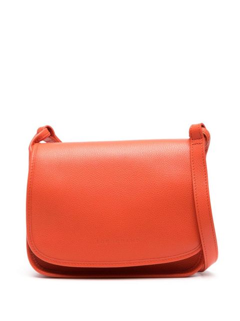 Longchamp Le Foulonné M crossbody bag - Orange