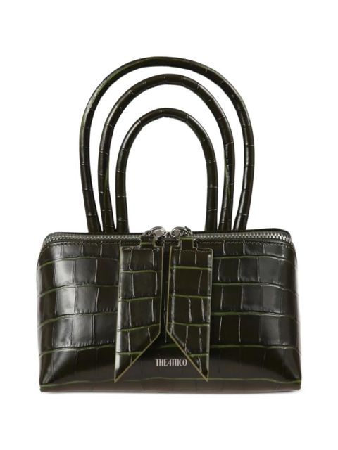 The Attico mini Friday crocodile-effect handbag - Green - zdjęcie produktu nr 1