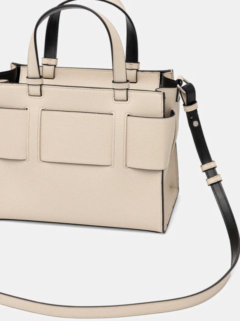 Armani Exchange torebka kolor beżowy