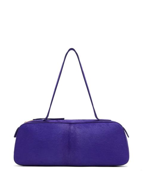 KHAITE zip shoulder bag - Purple - zdjęcie produktu nr 1