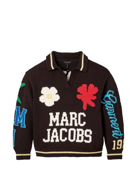 Marc Jacobs jacquard-motif sweater - Brown - zdjęcie produktu nr 1