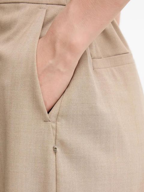 Sportmax buttoned trousers - Neutrals