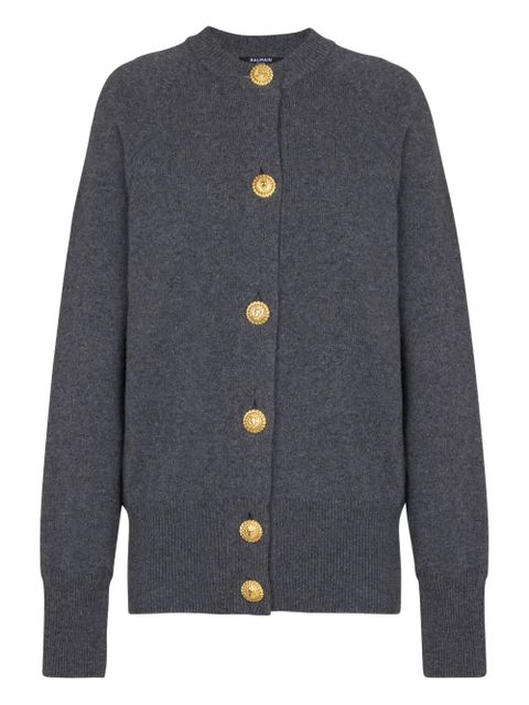 Balmain buttoned cardigan - Grey - zdjęcie produktu nr 1