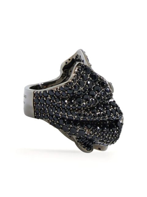 Ferragamo Drape ring - Black