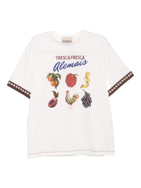 ALEMAIS Mercado T-shirt - White