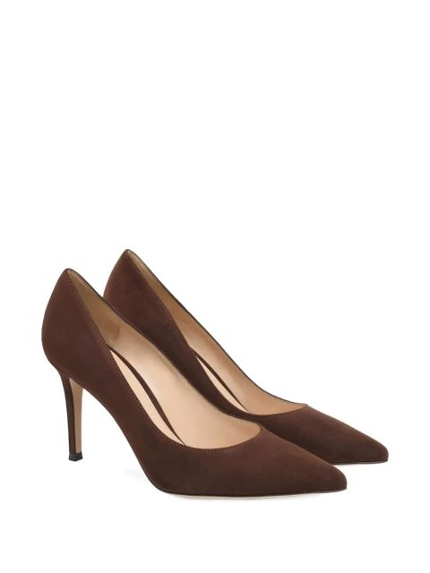 Gianvito Rossi 85mm Gianvito pumps - Brown