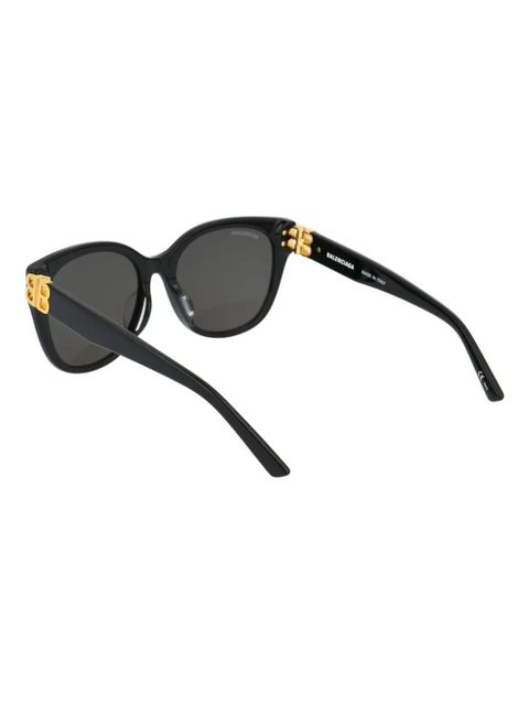 Balenciaga Eyewear cat-eye tinted BB sunglasses - Black