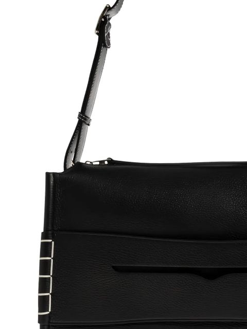 JW Anderson Messenger Loafer leather tote bag - Black