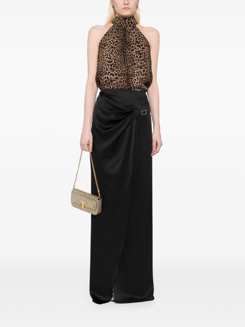 TOM FORD leopard-print tank top - Brown - zdjęcie produktu nr 2