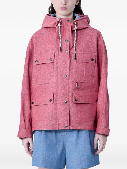 Moncler Grenoble Beziers hooded jacket - Red - zdjęcie produktu nr 1