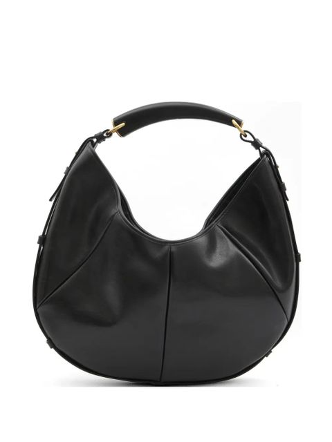 Saint Laurent medium Mombasa leather shoulder bag - Black - zdjęcie produktu nr 1