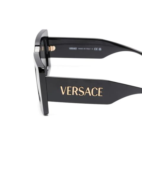 Versace Eyewear square-frame sunglasses - Black