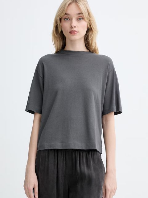 Marc O'Polo T-shirt damski z bawełną - zdjęcie produktu nr 1