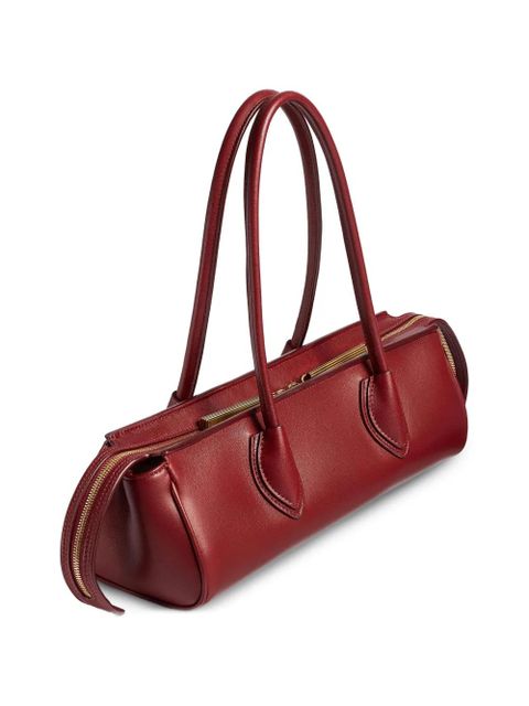 KHAITE logo-motif shoulder bag - Red