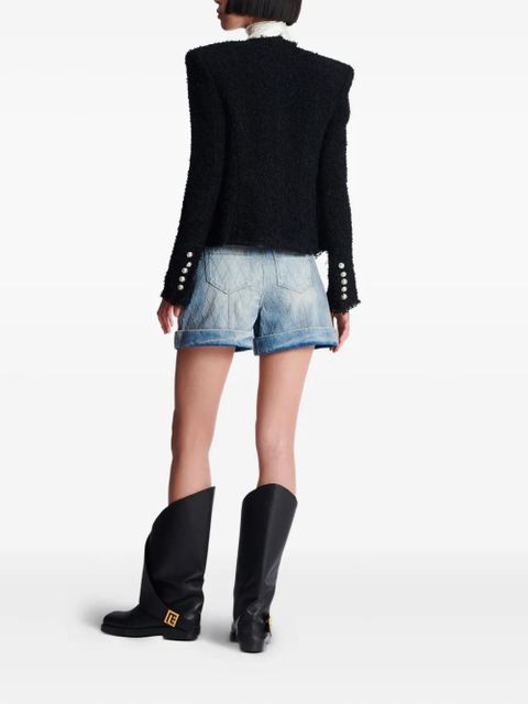 Balmain tweed jacket - Black