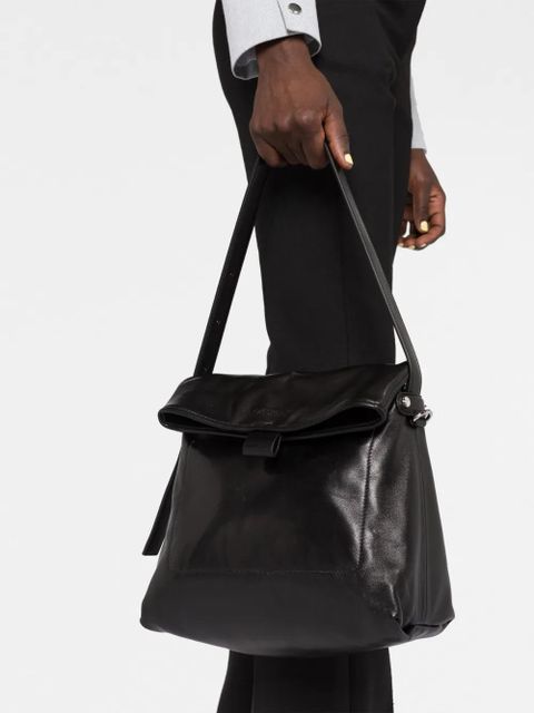 Off-White leather shoulder bag - Black