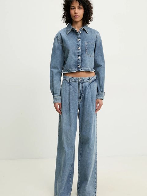 Moschino Jeans koszula bawełniana - zdjęcie produktu nr 2