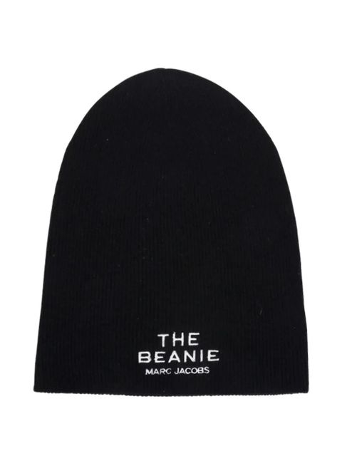 Marc Jacobs embroidered-logo beanie - Black - zdjęcie produktu nr 1