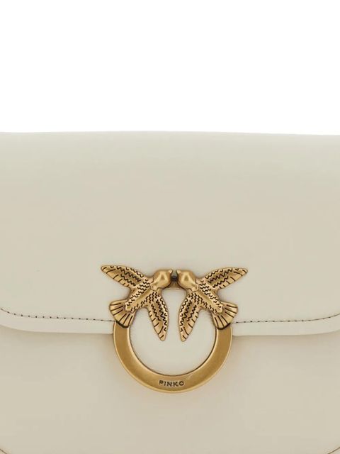 PINKO mini Love Box shoulder bag - White