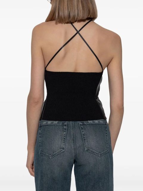 Diesel L-Luvia tank top - Black - zdjęcie produktu nr 2