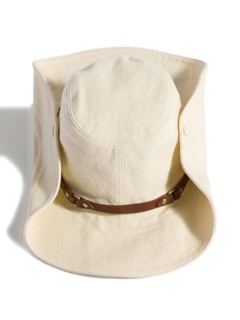 Miu Miu Drill cowboy hat - Neutrals - zdjęcie produktu nr 2