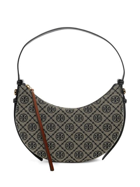 Tory Burch Romy Half Moon pattern shoulder bag - Neutrals - zdjęcie produktu nr 1