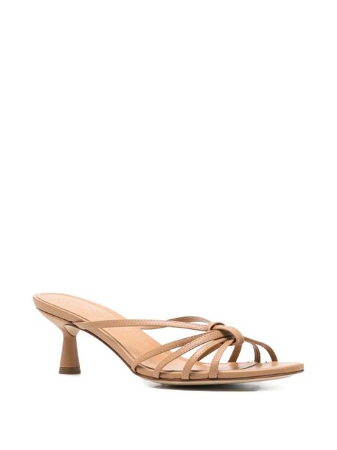 Aeyde Abby knotted strap sandals - Neutrals - zdjęcie produktu nr 2