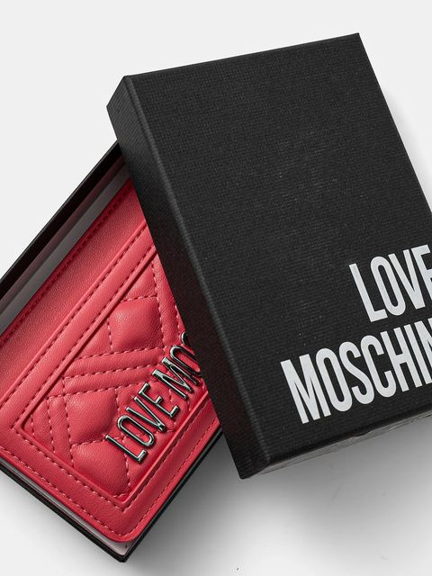 Love Moschino portfel damski kolor różowy JC5659PP0MLA0615
