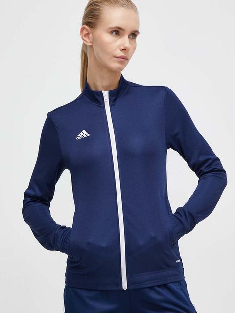 adidas Performance bluza treningowa Entrada 22 kolor granatowy z aplikacją H57528 - zdjęcie produktu nr 1