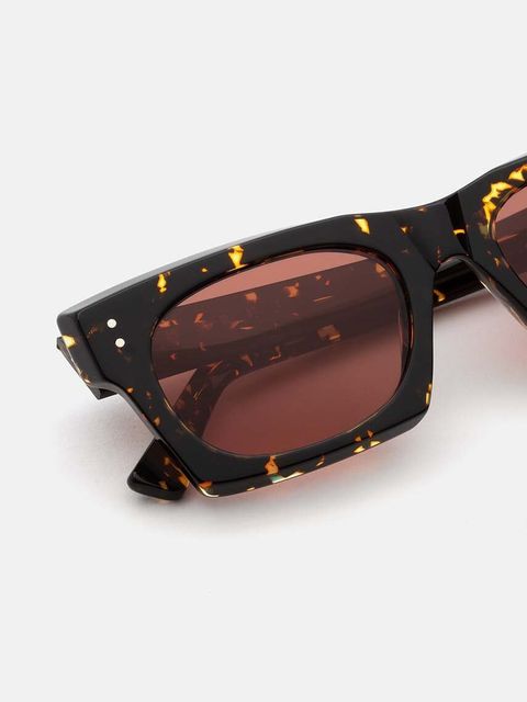 Marni okulary przeciwsłoneczne Edku Maculato kolor brązowy EYMRN00055 002 2B3