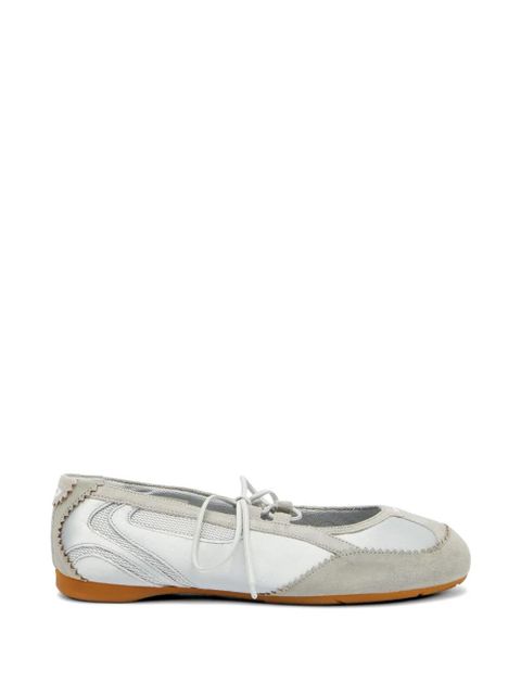 Diesel D-Mile ballet flats - Silver - zdjęcie produktu nr 1