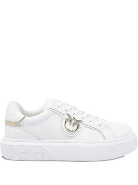 PINKO logo-detail flatform sneakers - White - zdjęcie produktu nr 1