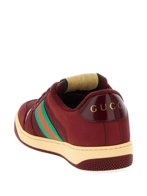 Gucci Screener GG monogram sneakers - Red - zdjęcie produktu nr 2